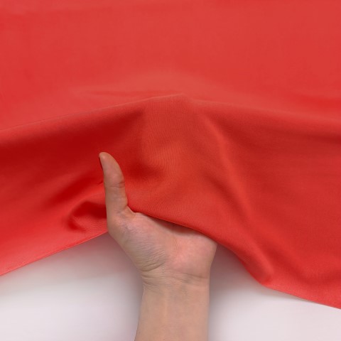پارچه نخی ساده رنگ 44 نارنجی 